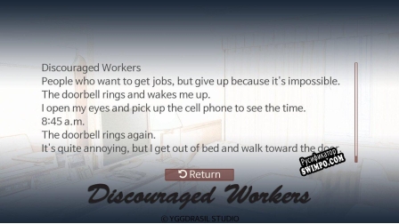 Русификатор для Discouraged Workers TEEN