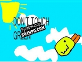 Русификатор для Dont touch green