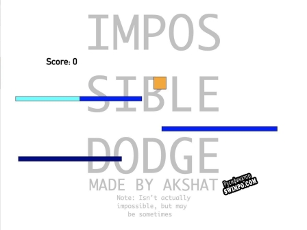 Русификатор для Impossible Dodge by Akze aka Akshat