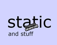 Русификатор для Static (itch) (eathanGames)