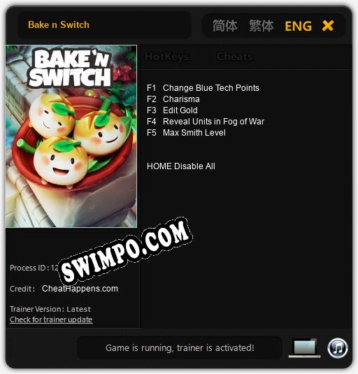 Bake n Switch: ТРЕЙНЕР И ЧИТЫ (V1.0.6)