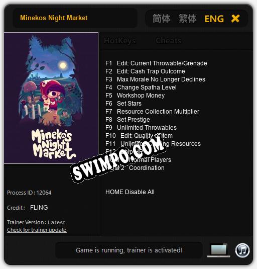 Minekos Night Market: Читы, Трейнер +14 [FLiNG]
