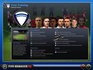 FIFA Manager 08 ключ бесплатно