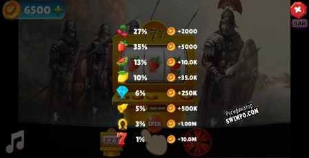 Русификатор для Ancient Warriors Casino Jackpot
