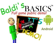 Русификатор для Baldis Basics Full game Public demo Android Edition