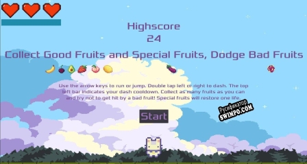 Русификатор для Collect Good Fruits and Special Fruits, Dodge Bad Fruits