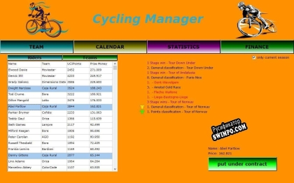 Русификатор для Cycling Manager (itch)