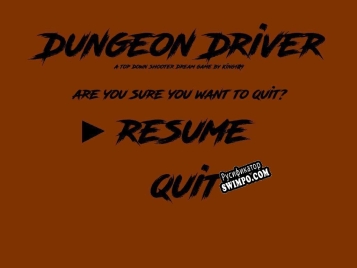 Русификатор для Dungeon Driver (EARLY ACCESS)