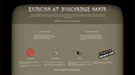 Русификатор для Exorcism At DusckRidge Manor