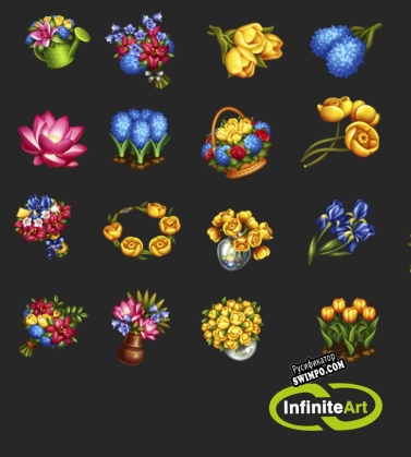 Русификатор для Flower shop icon pack