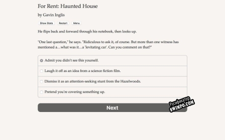 Русификатор для For Rent Haunted House