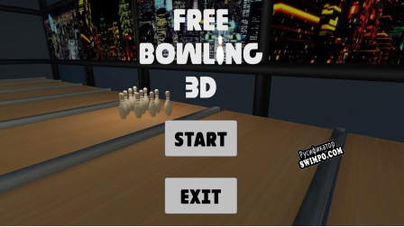 Русификатор для Free Bowling 3D