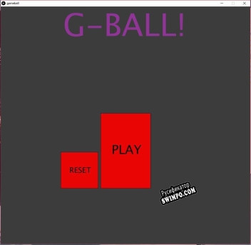 Русификатор для G-Ball (itch)