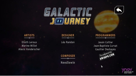 Русификатор для Galactic Journey (Marine Millot)