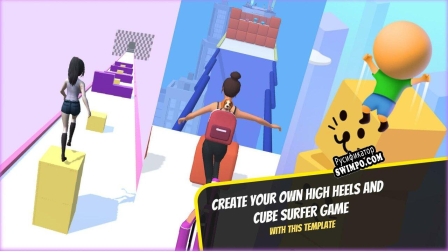 Русификатор для High heels Stacking mechanics 3D Hyper casual game template