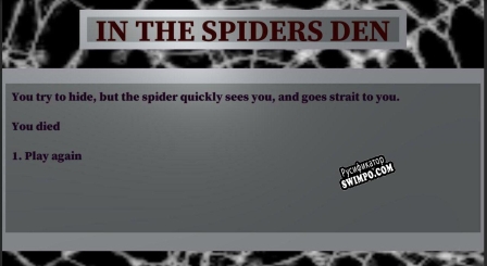Русификатор для In The Spiders Den