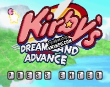 Русификатор для Kirbys Dream Land Advance