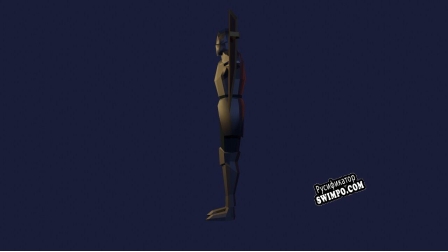 Русификатор для Lowpoly Knight model 01 with sword and shield Low-poly 3D model FBX files