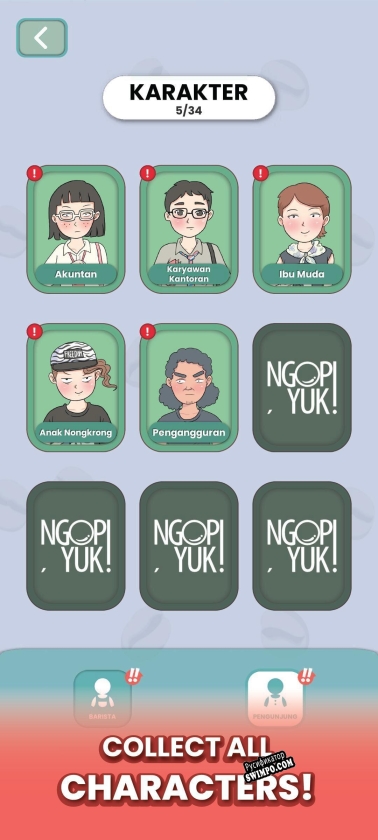 Русификатор для Ngopi,Yuk Webtoon-Coffee Shop Simulation
