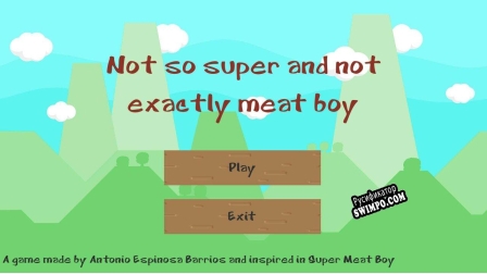 Русификатор для Not so super and not exactly meat boy
