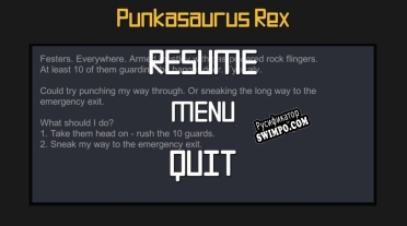 Русификатор для Punkasaurus Rex