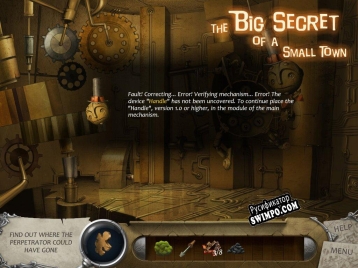 Русификатор для The Big Secret of a Small Town