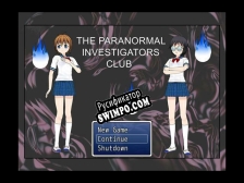 Русификатор для The Paranormal Investigators Club