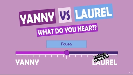 Русификатор для What do you hear Yanny vs Laurel