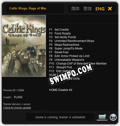 Celtic Kings: Rage of War: Читы, Трейнер +14 [FLiNG]
