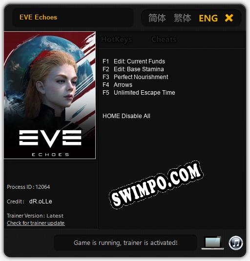 EVE Echoes: Читы, Трейнер +5 [dR.oLLe]