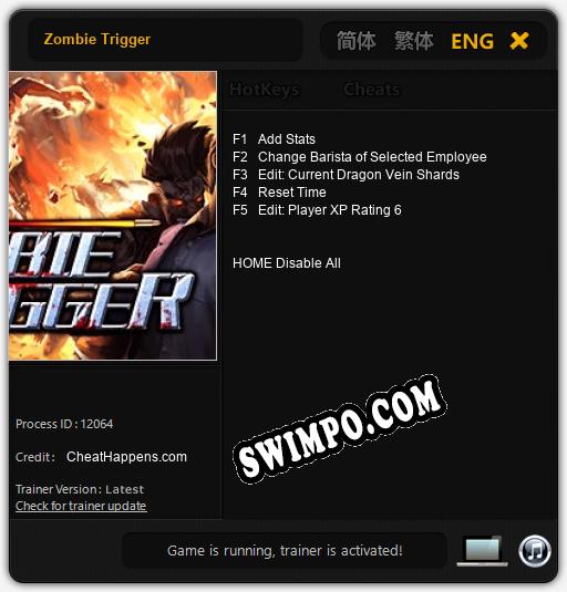 Zombie Trigger: Трейнер +5 [v1.3]